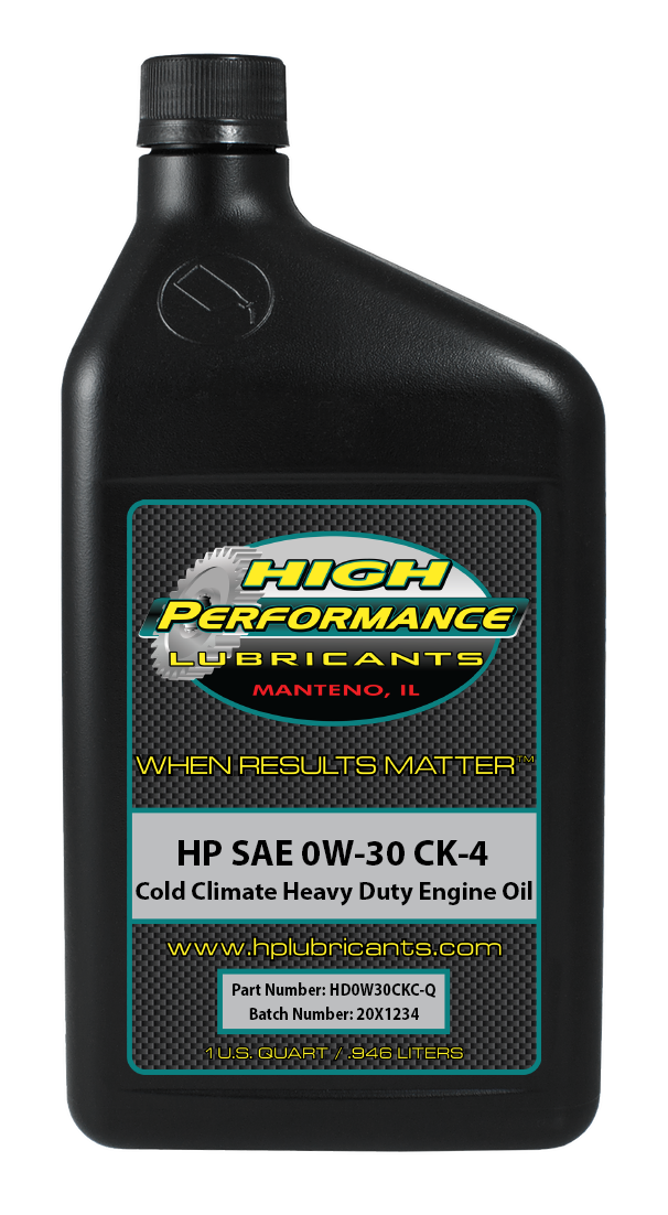 CK-4 Premium Cold Climate Heavy Duty Engine Oil