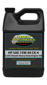 CK-4 Premium Cold Climate Heavy Duty Engine Oil