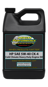 CK-4 Premium Cold Climate Heavy Duty Engine Oil